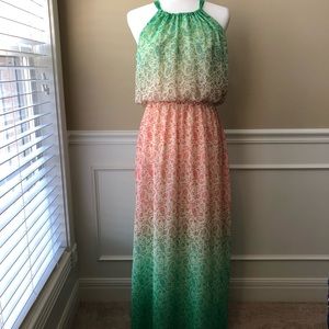 EUC ombré maxi dress by Old Navy size M